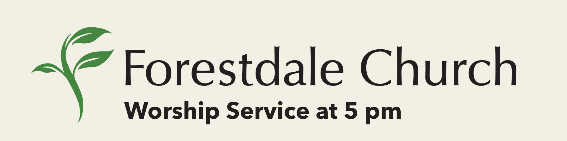 Logo for Forestdale Church