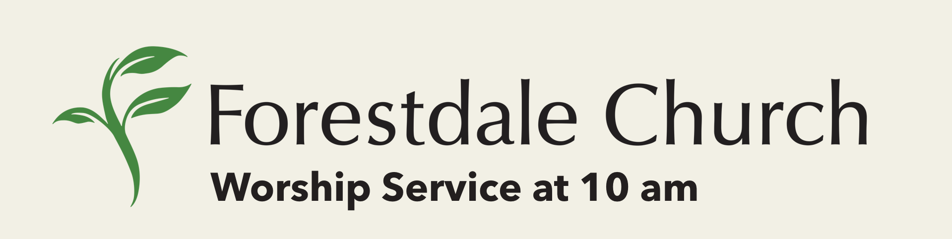 Logo for Forestdale Church